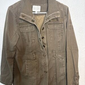 dELiA*s Women's Utility Jacket in Brown